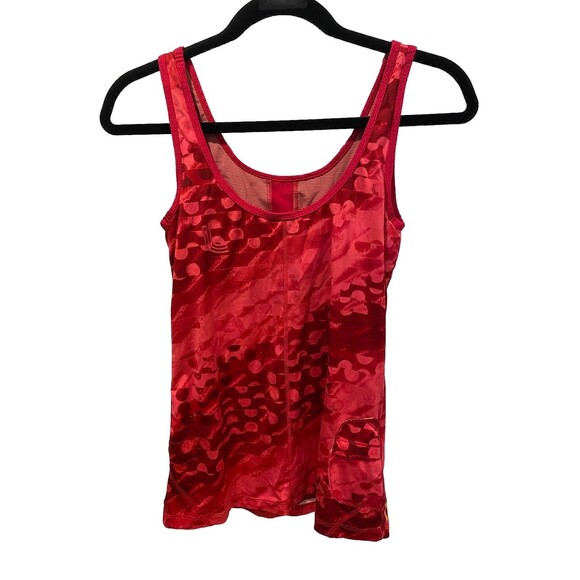 Lole Tank Top Womens Small Red Athletic Athleisure Quick Dry UPF 50+ Gym Yoga - Picture 2 of 6
